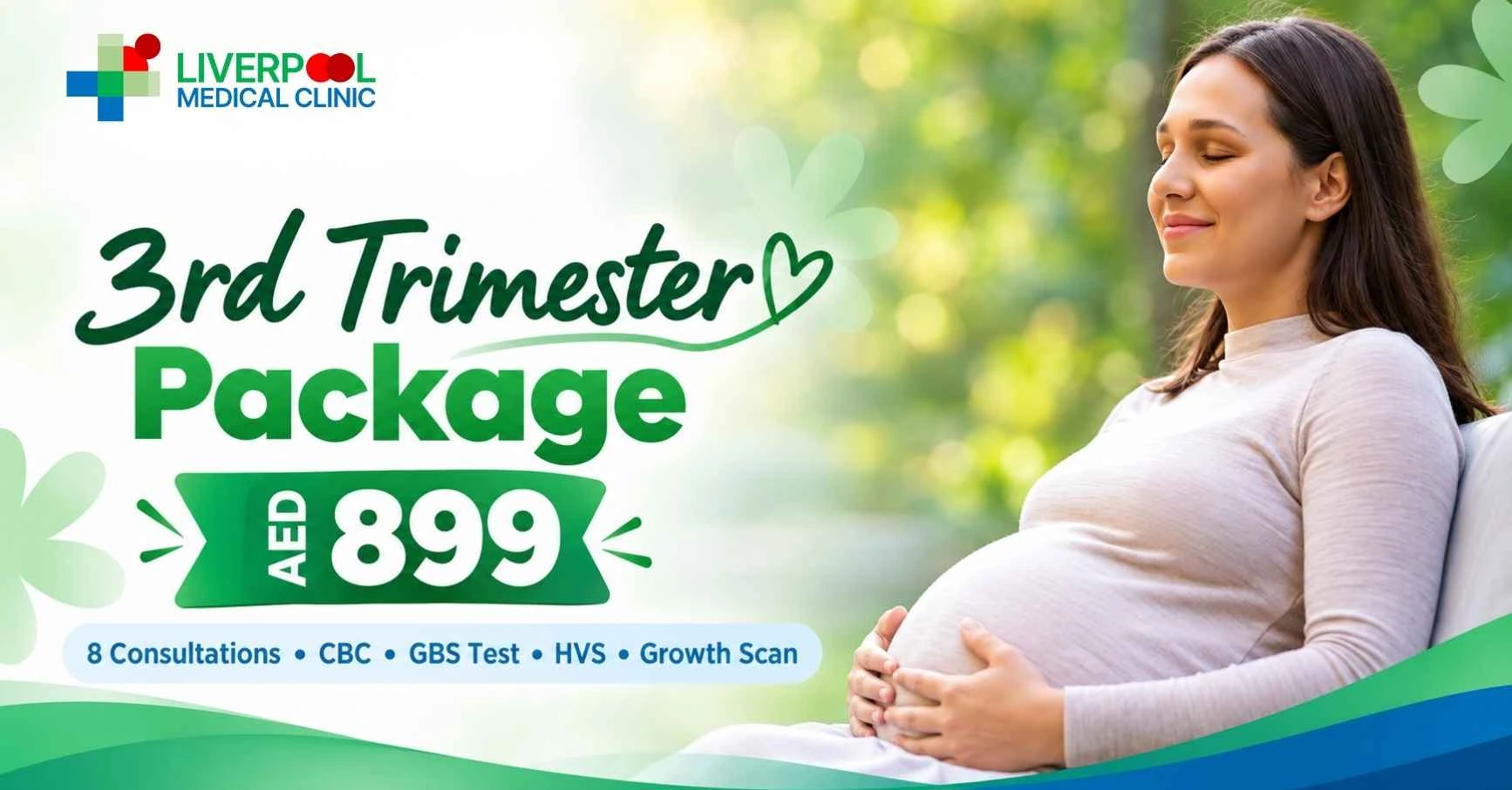 Third trimester pregnancy package in Bur Dubai