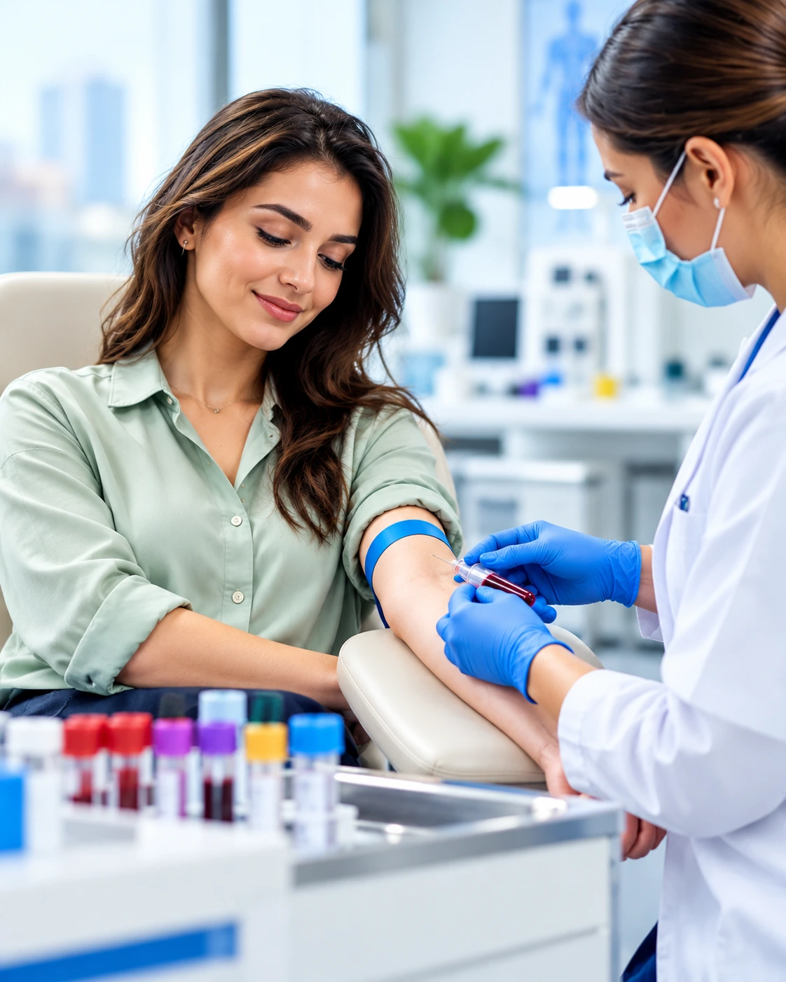 Advanced full blood test package at Liverpool Medical Clinic in Bur Dubai